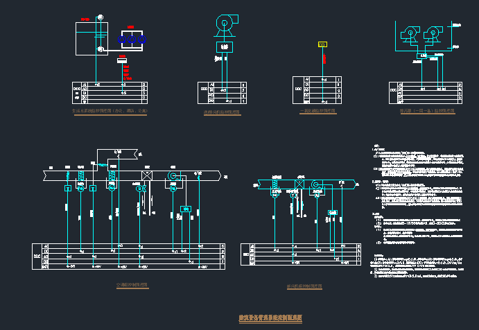 BA常见的控制原理图（原版CAD）